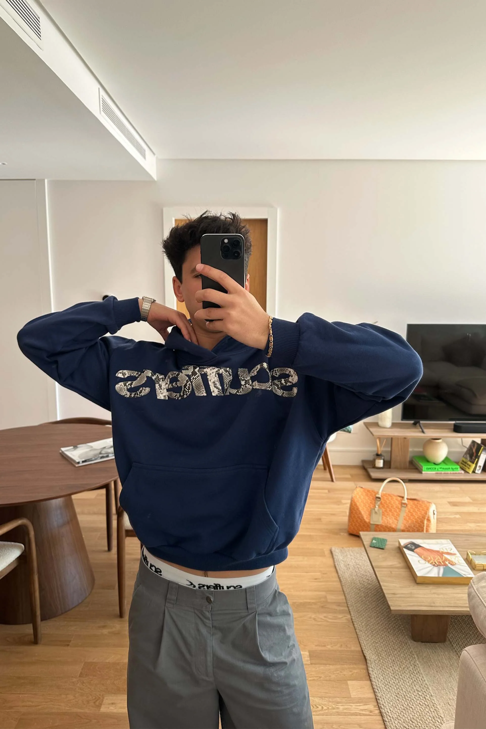Animal Blue Hoodie - Image 8