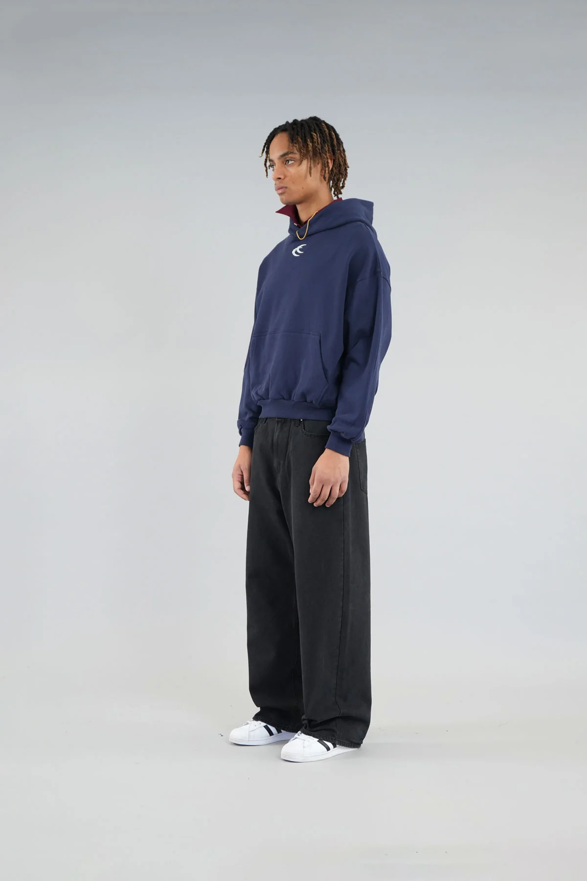 Chester Blue Hoodie - Image 4