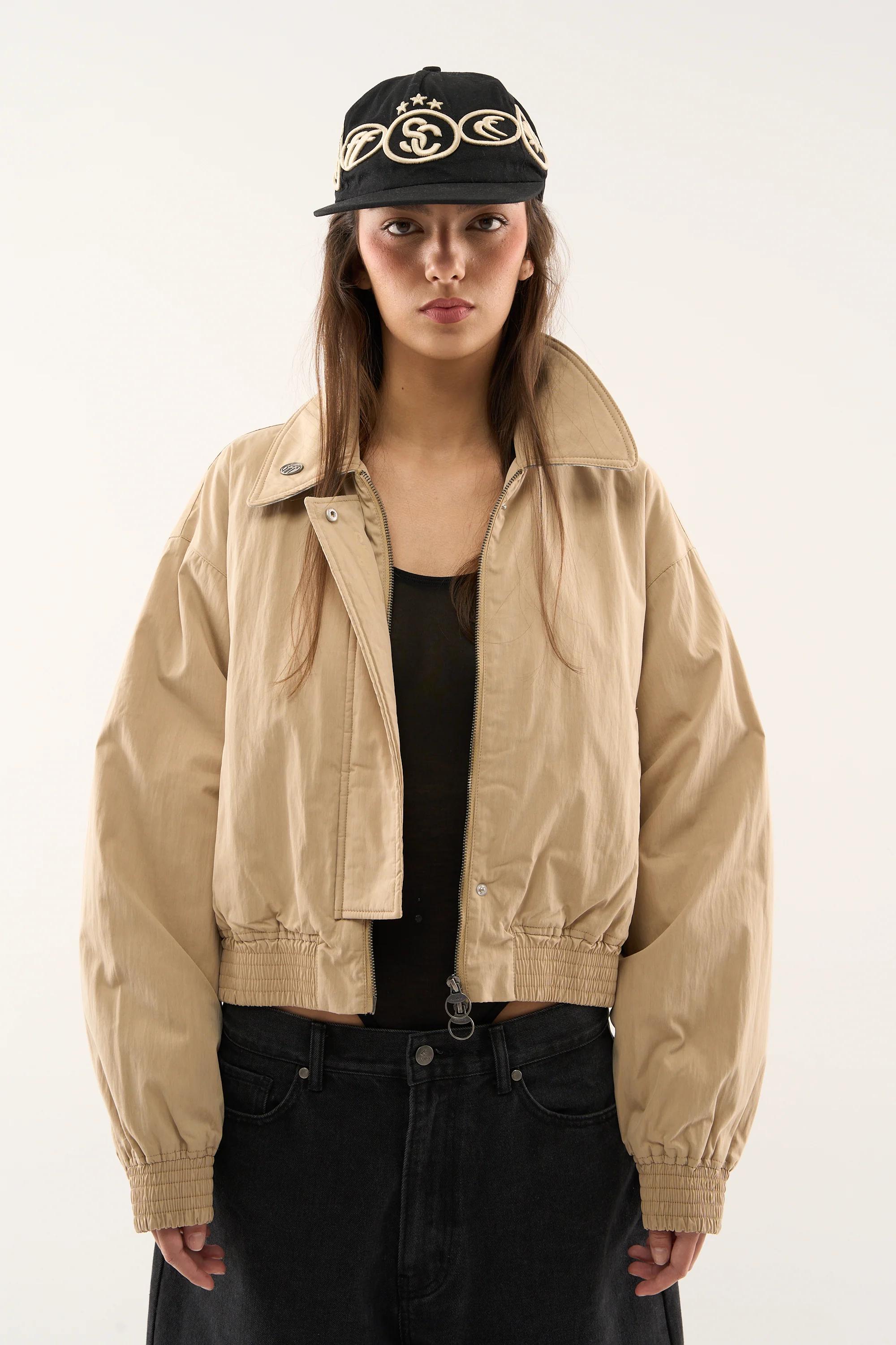 Harrington Ecru Jacket - Image 12