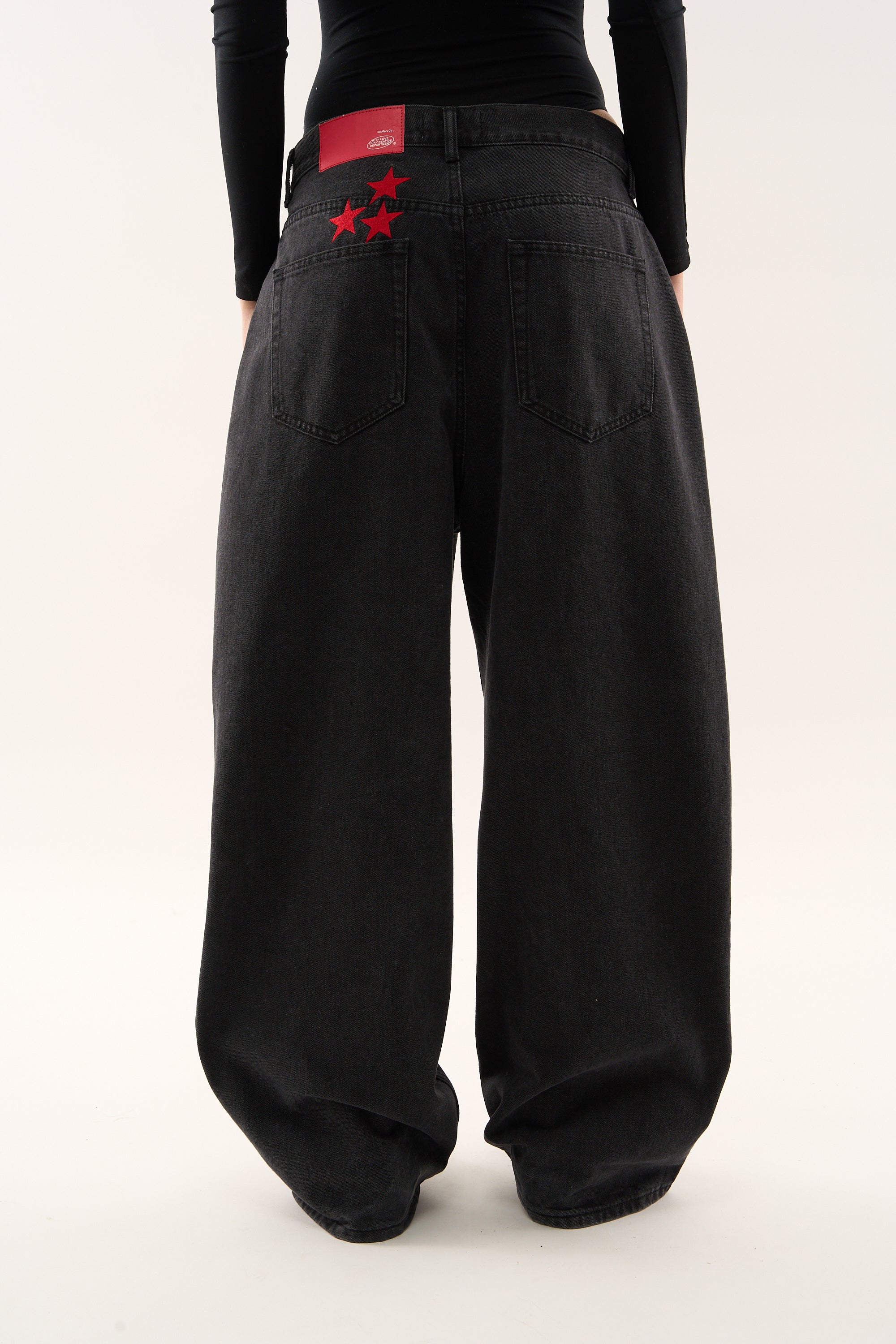 Jumbo Pants Washed Black - Image 10