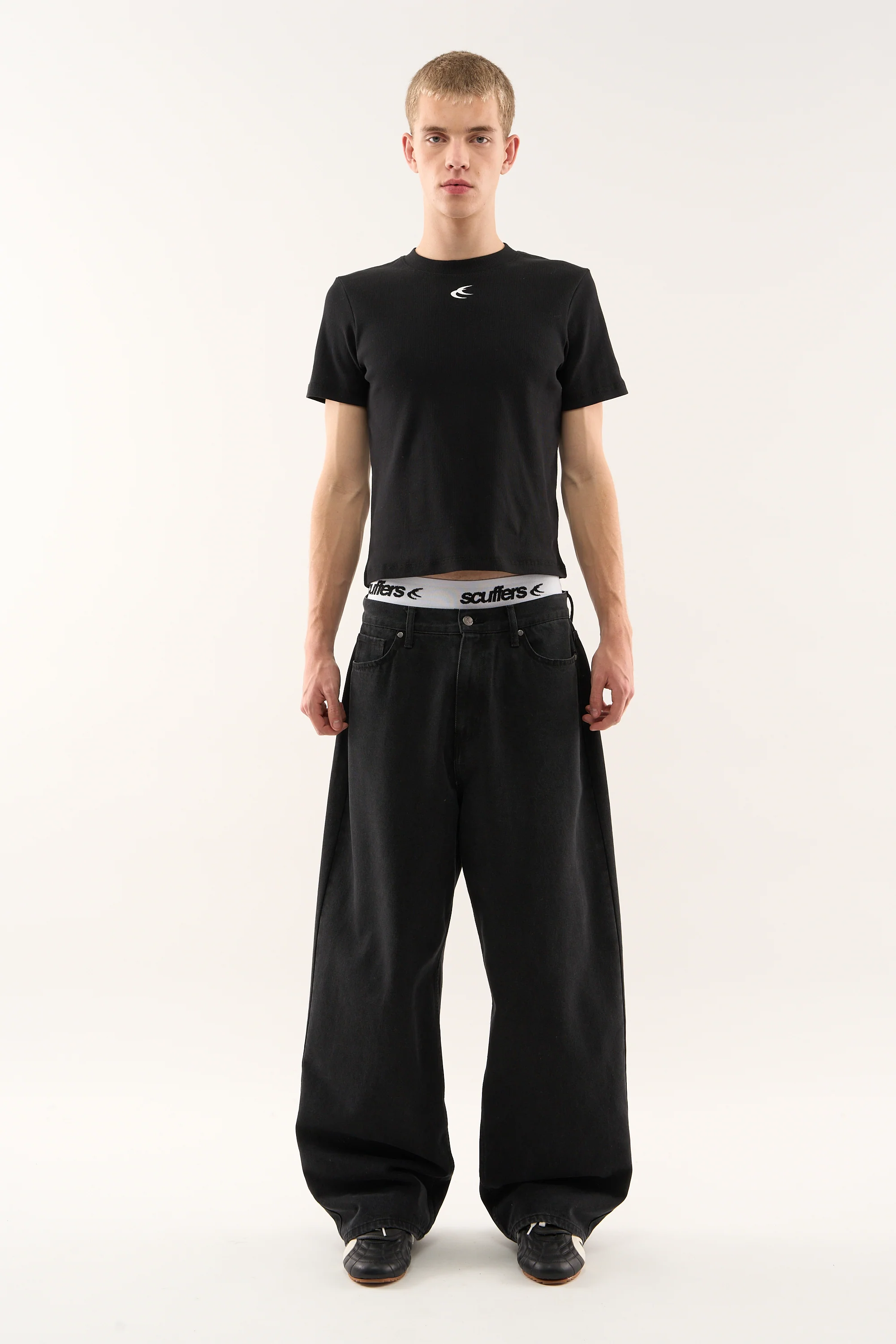 Jumbo Pants Washed Black - Image 4