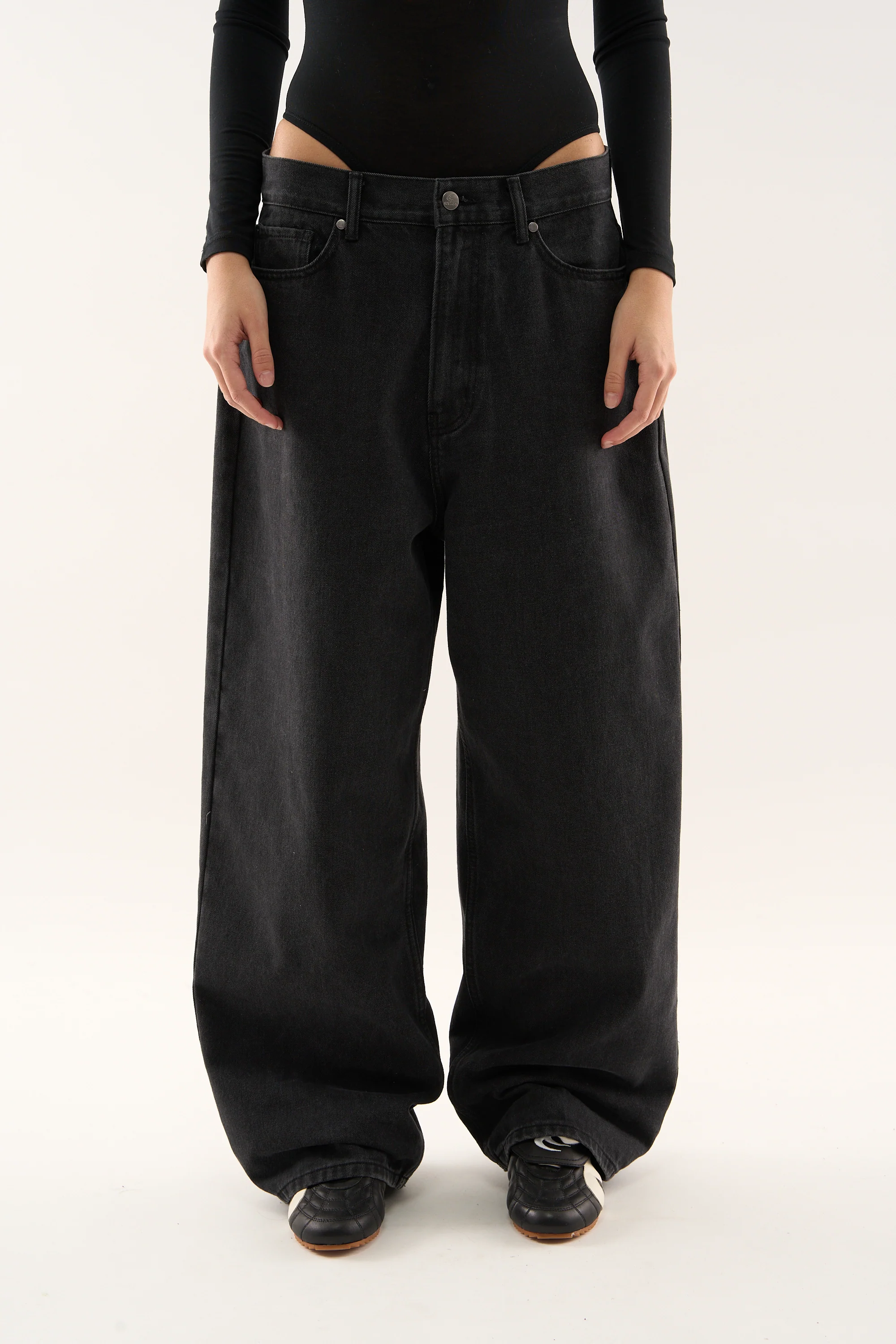 Jumbo Pants Washed Black - Image 7