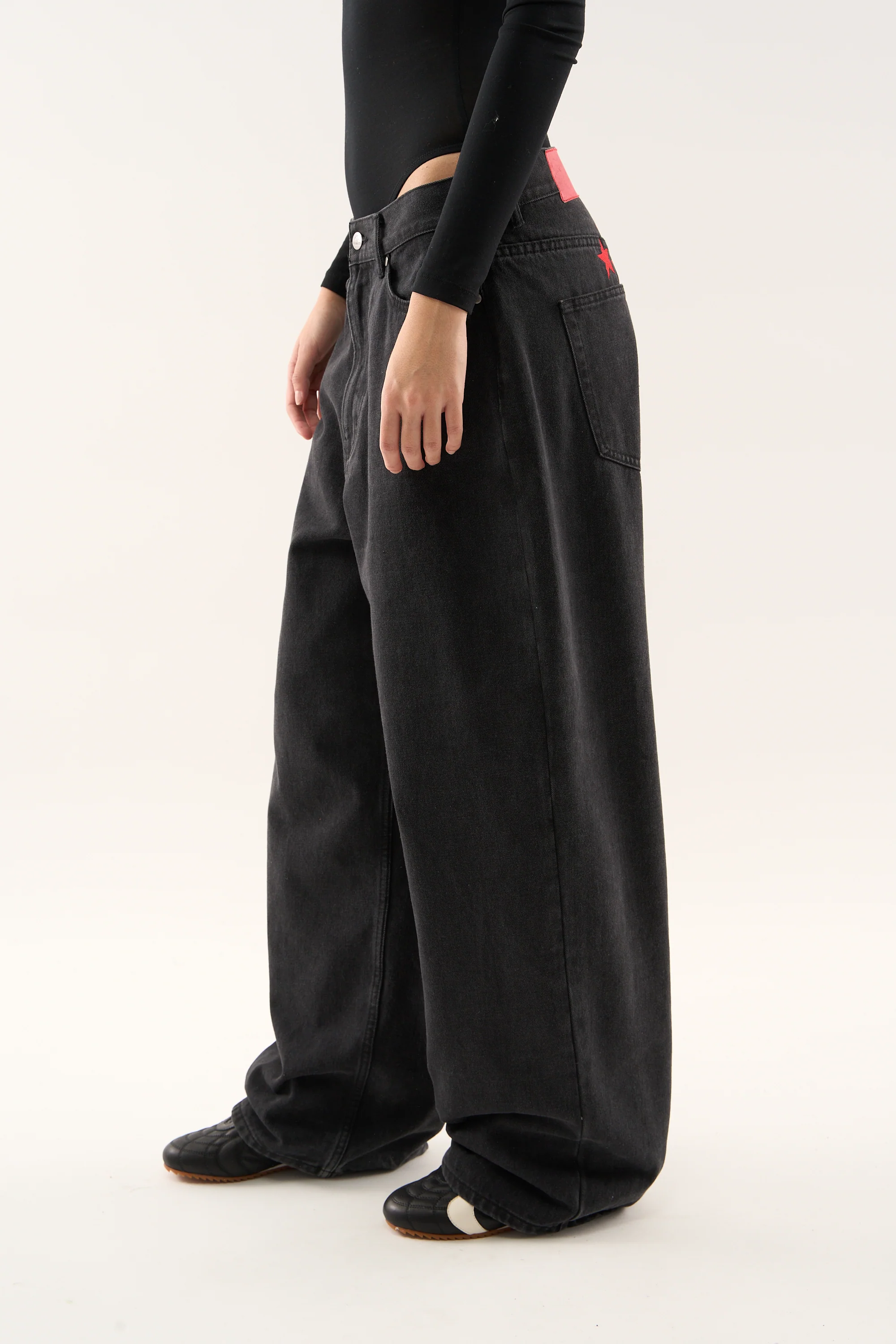 Jumbo Pants Washed Black - Image 8