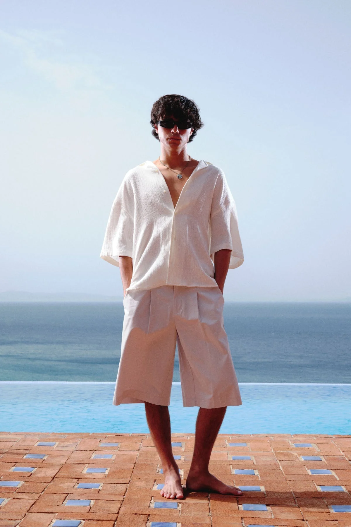 Maison Ecru Shorts - Image 2
