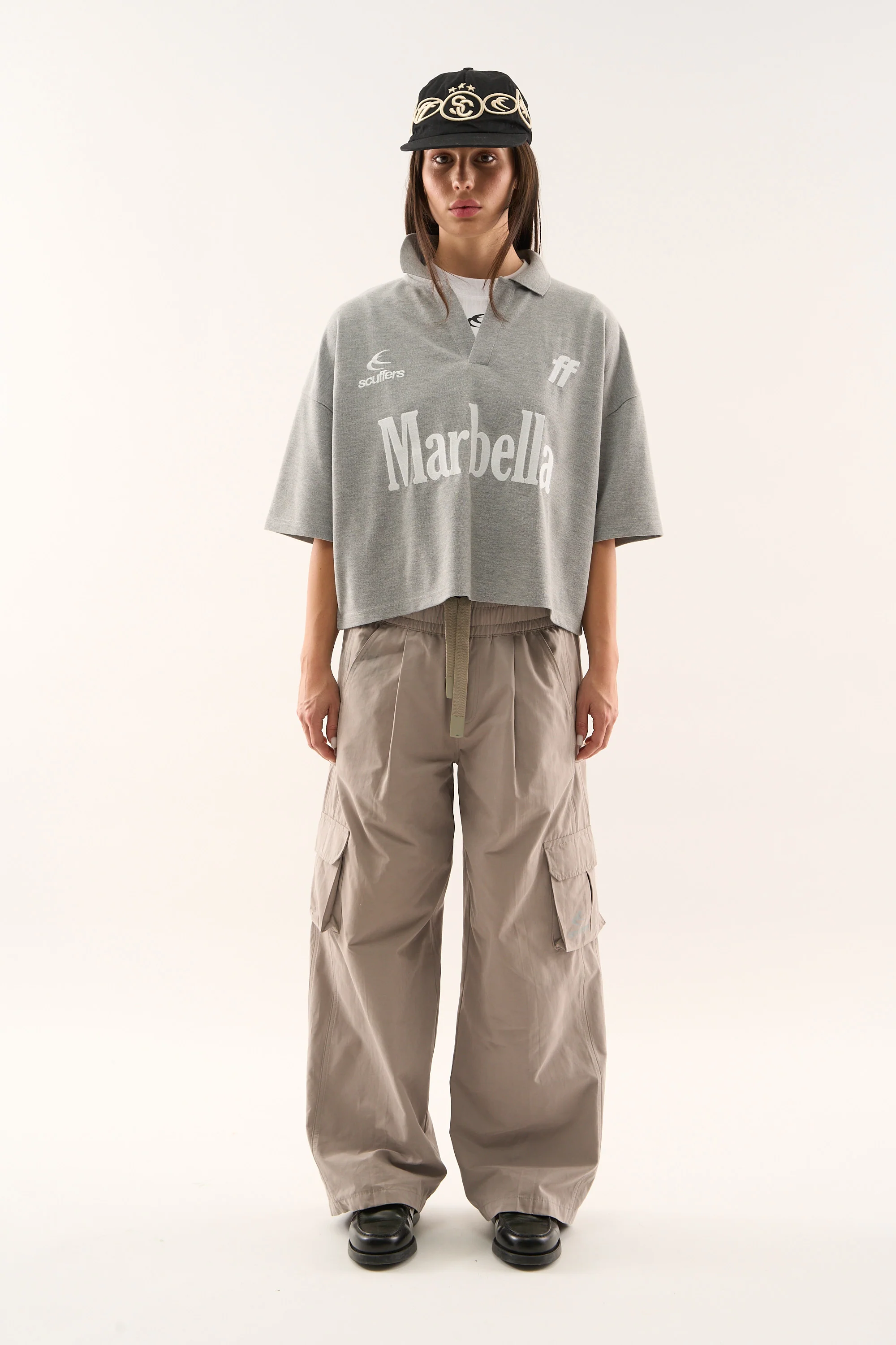 Marbella Light Grey Polo - Image 7