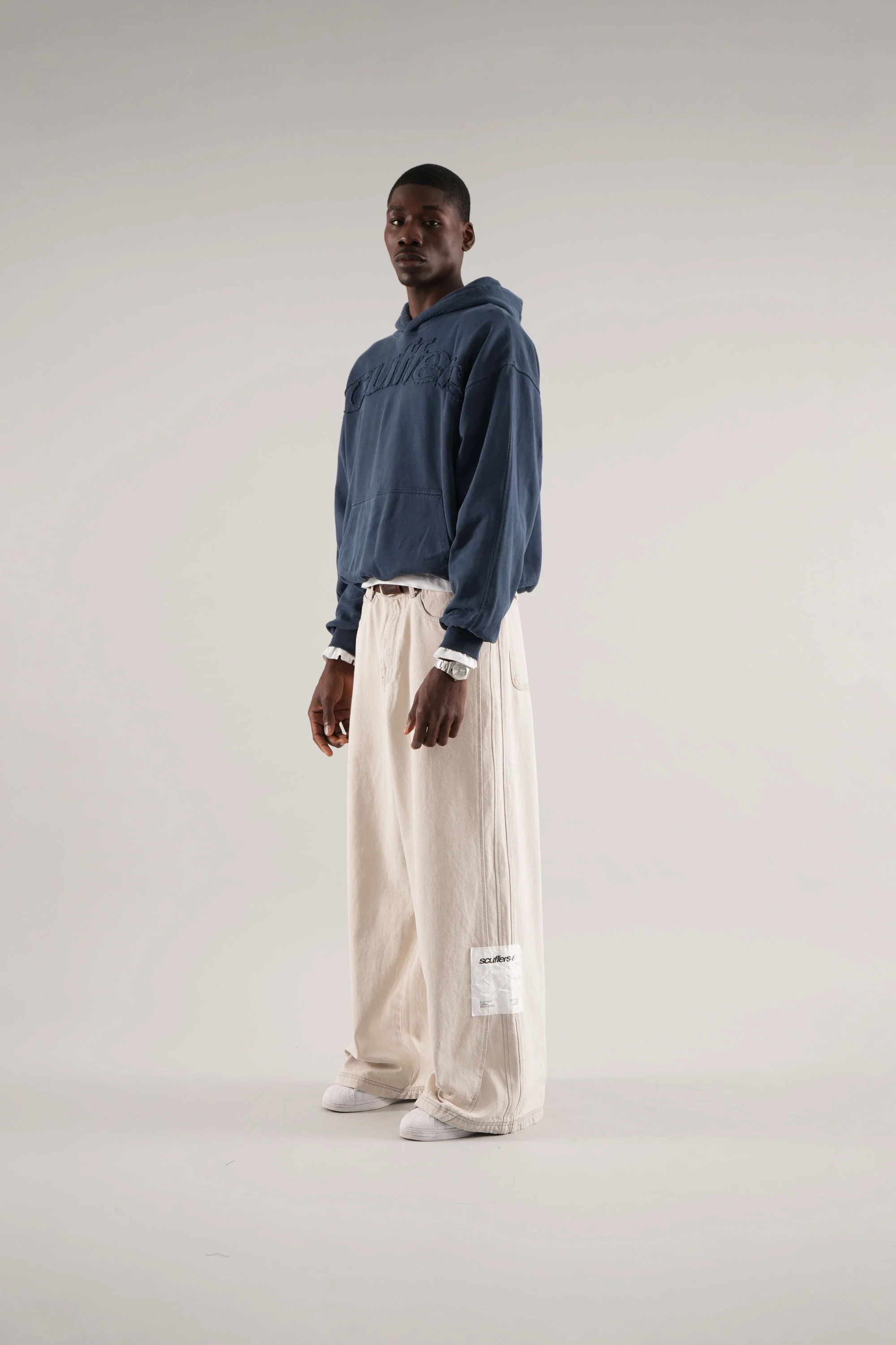 Raw Blue Hoodie - Image 5