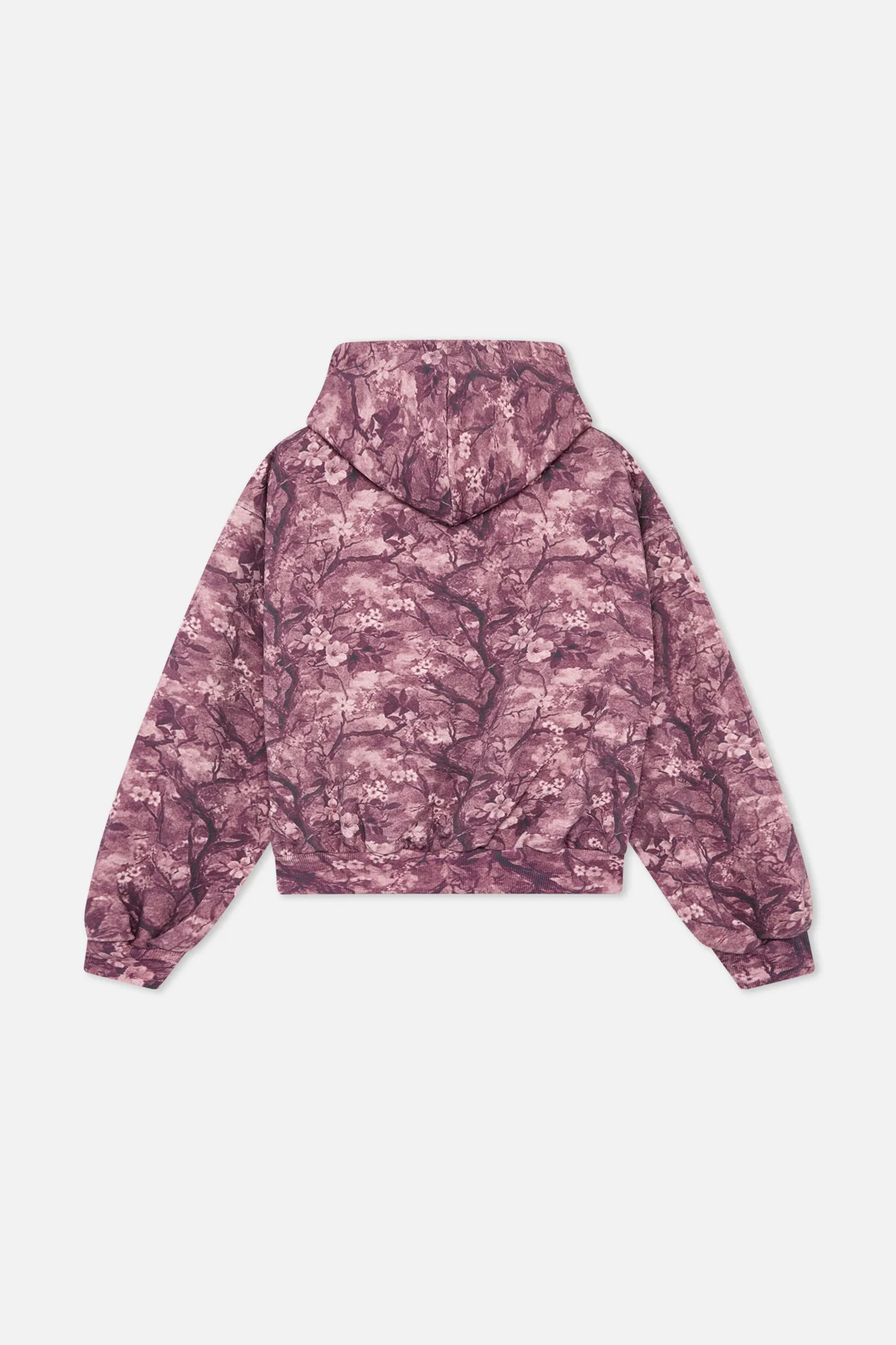 Real Flower Burgundy Zipper - Image 7