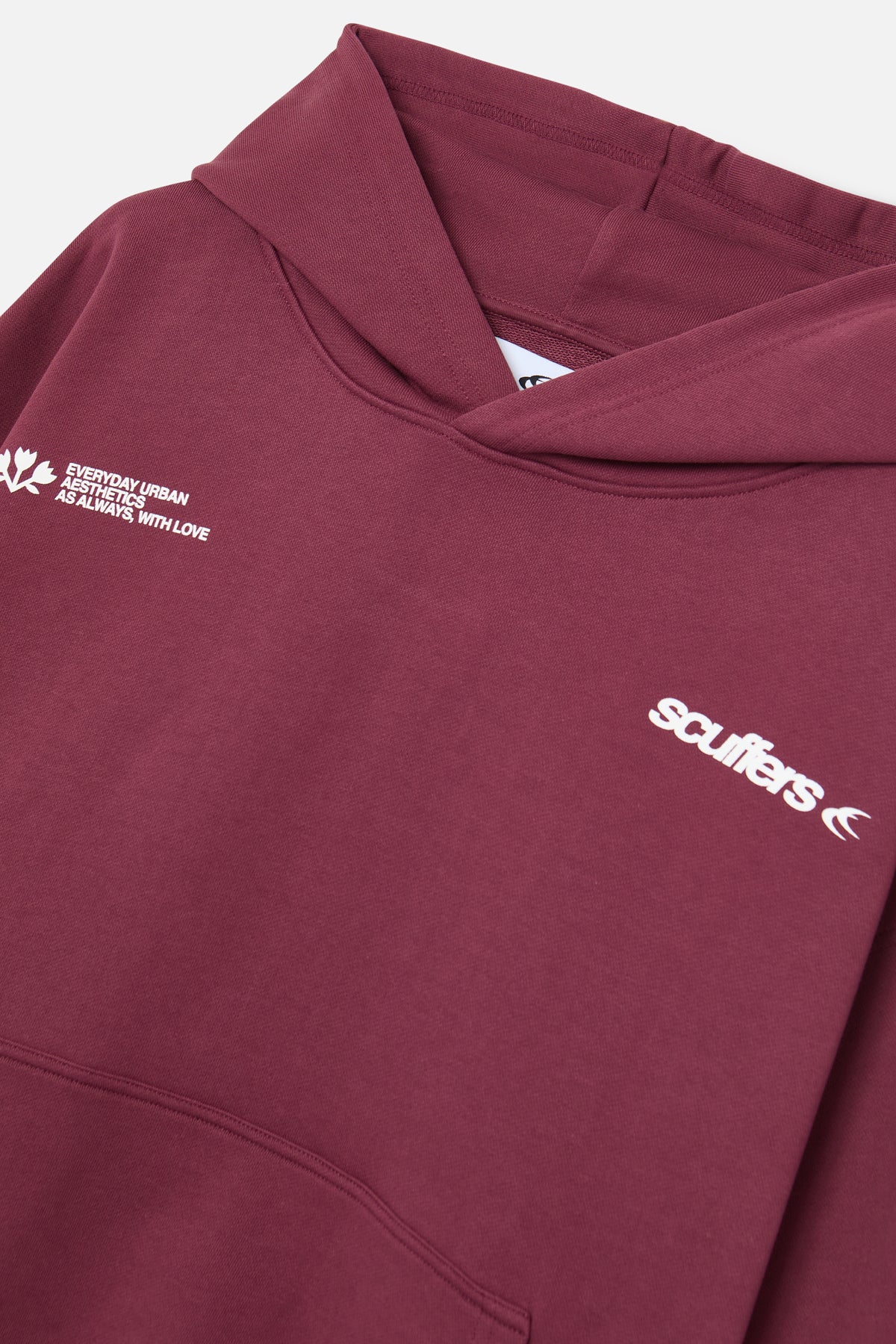 SC Burgundy Hoodie - Image 10