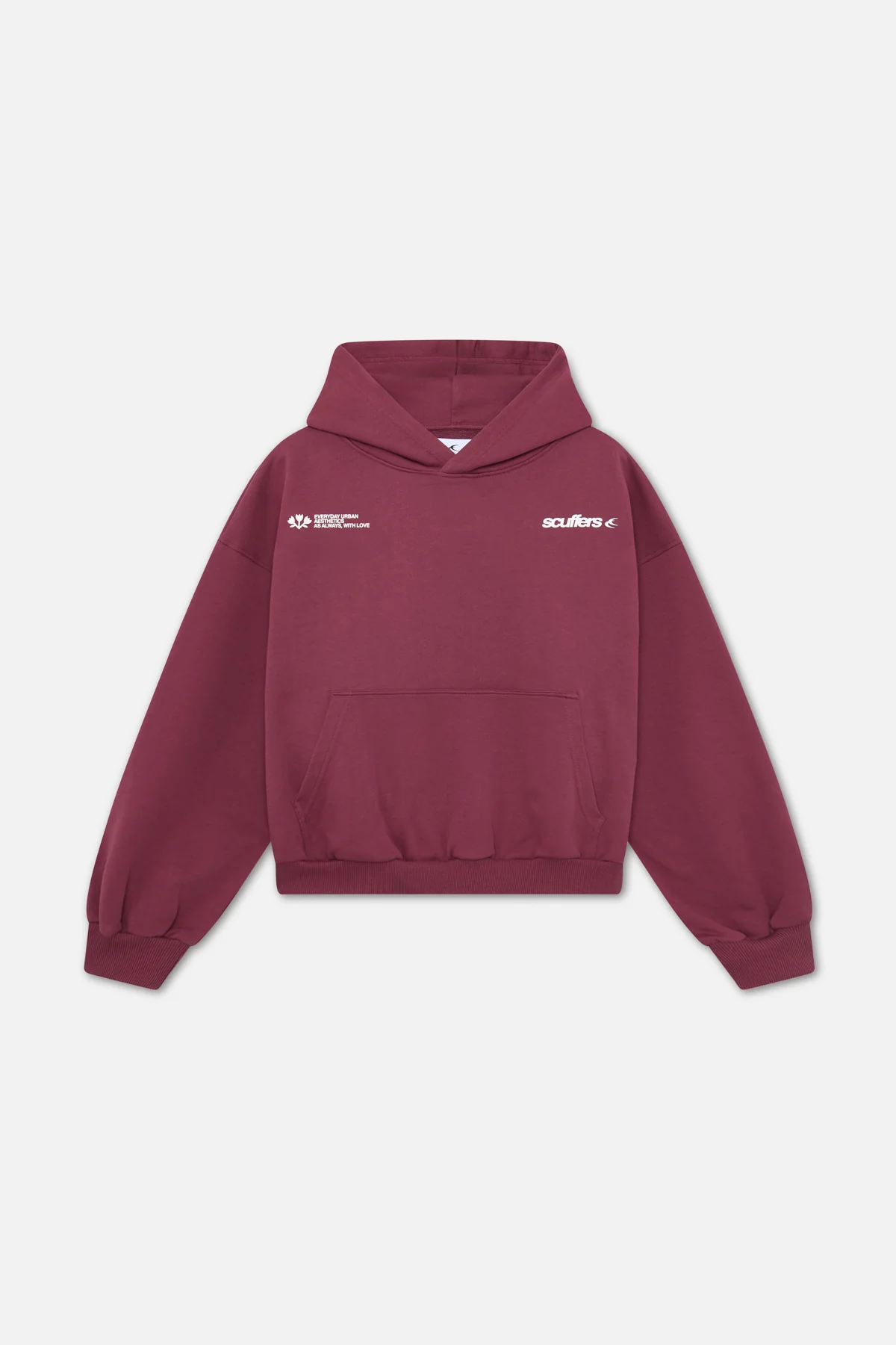 SC Burgundy Hoodie - Image 3