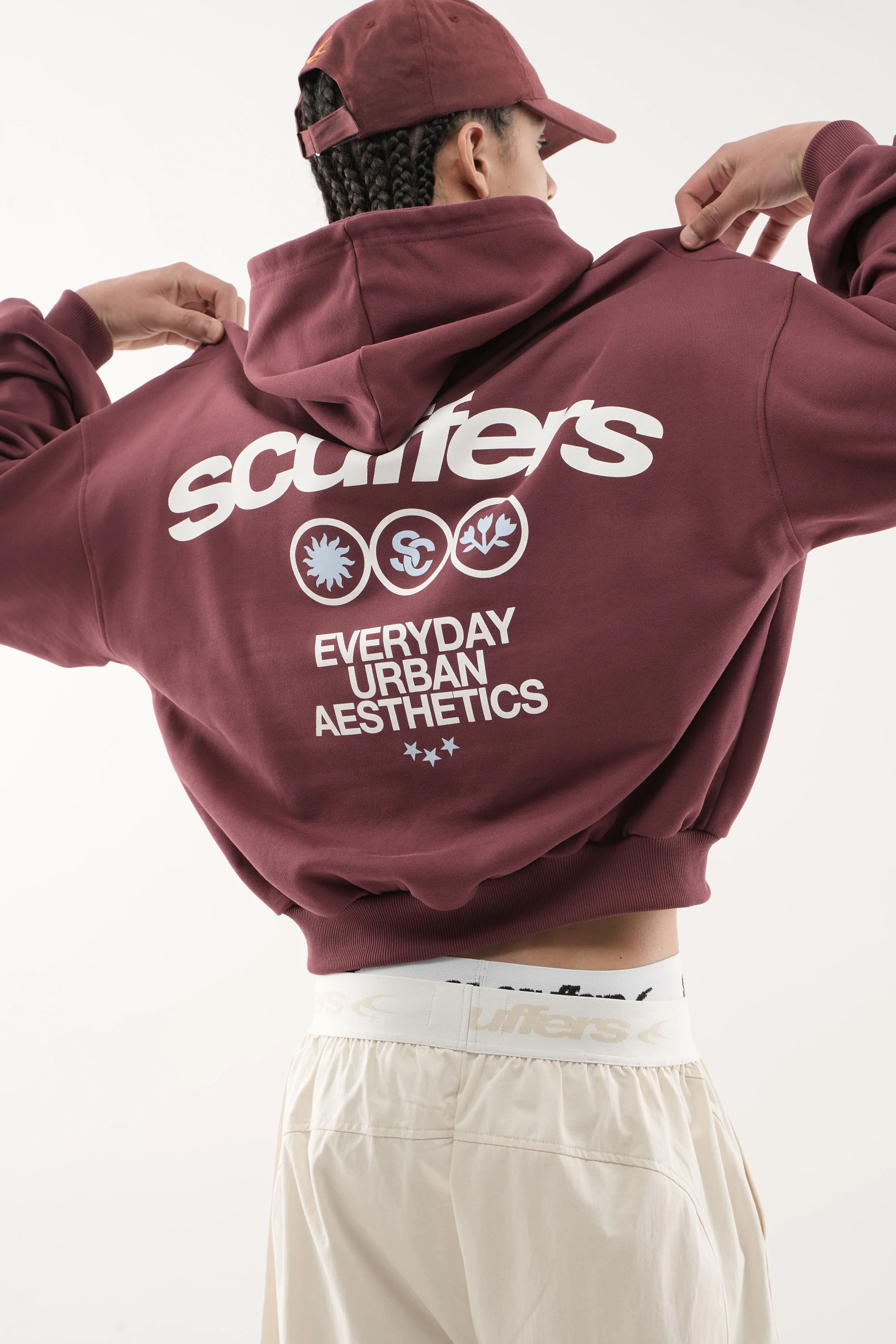 SC Burgundy Hoodie - Image 5