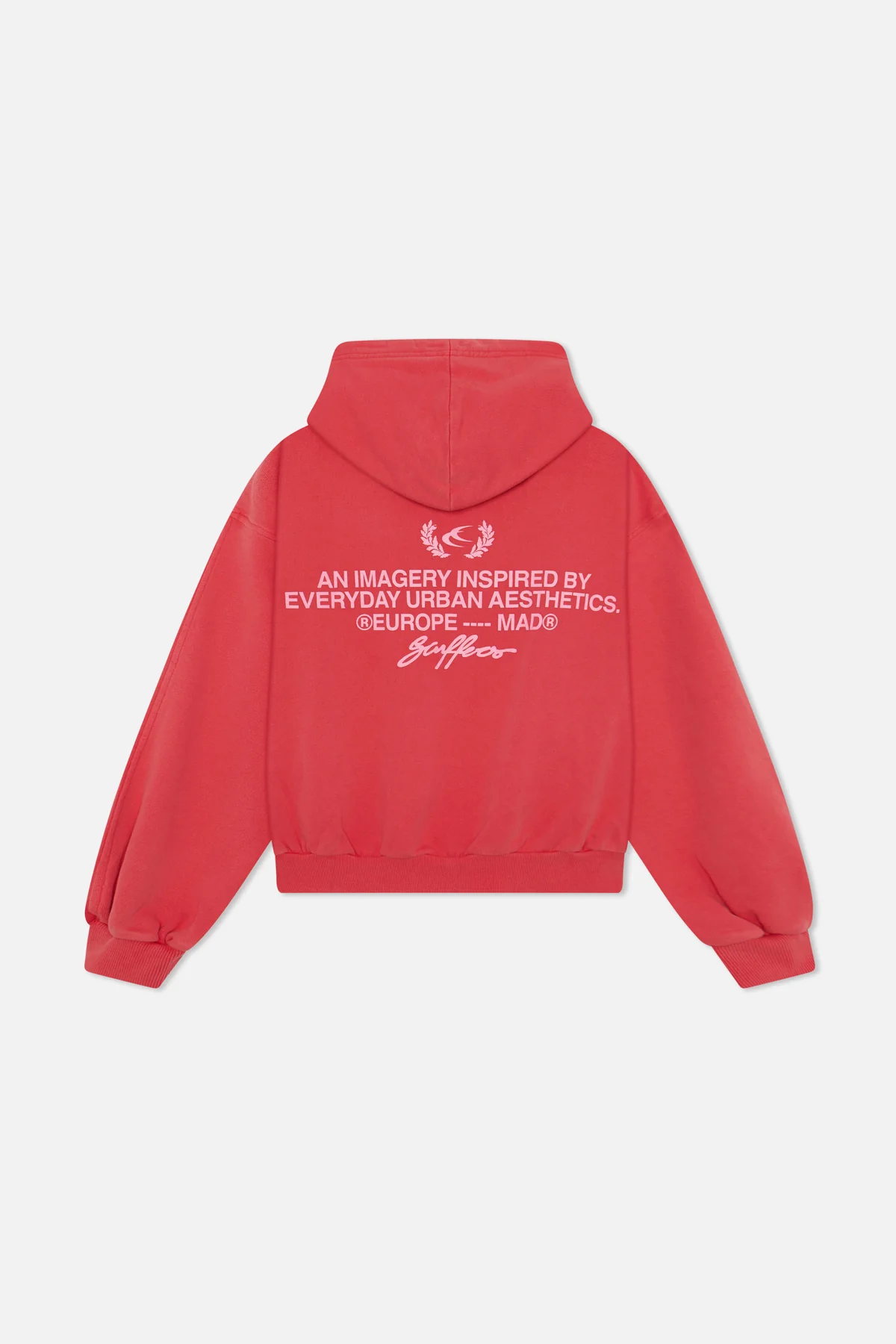 Signature Light Red Hoodie - Image 3