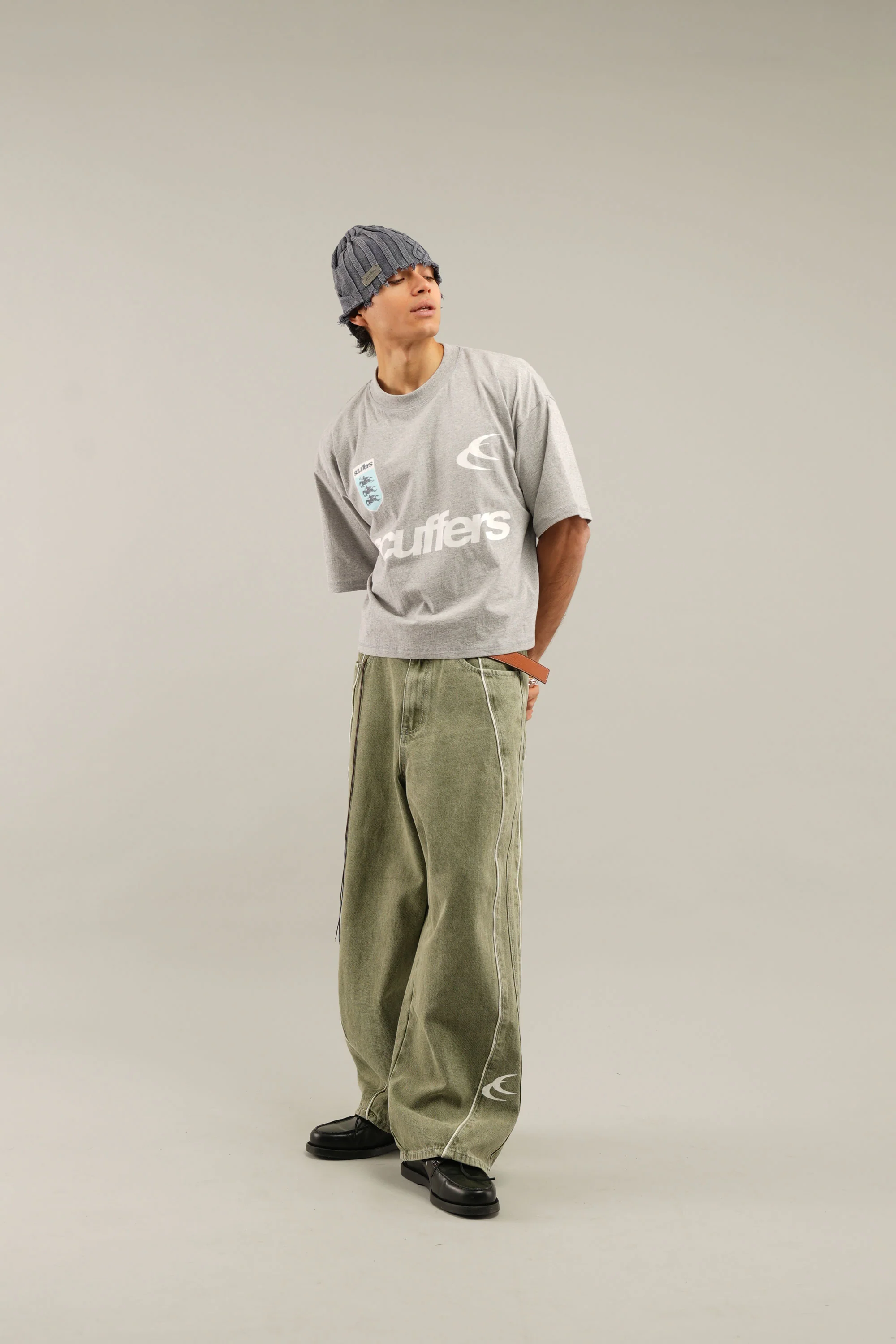Trench Blue Beanie - Image 4
